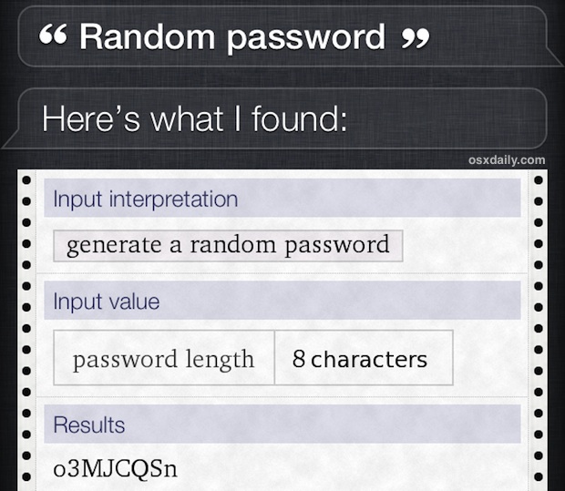 password examples 8 to 20 characters